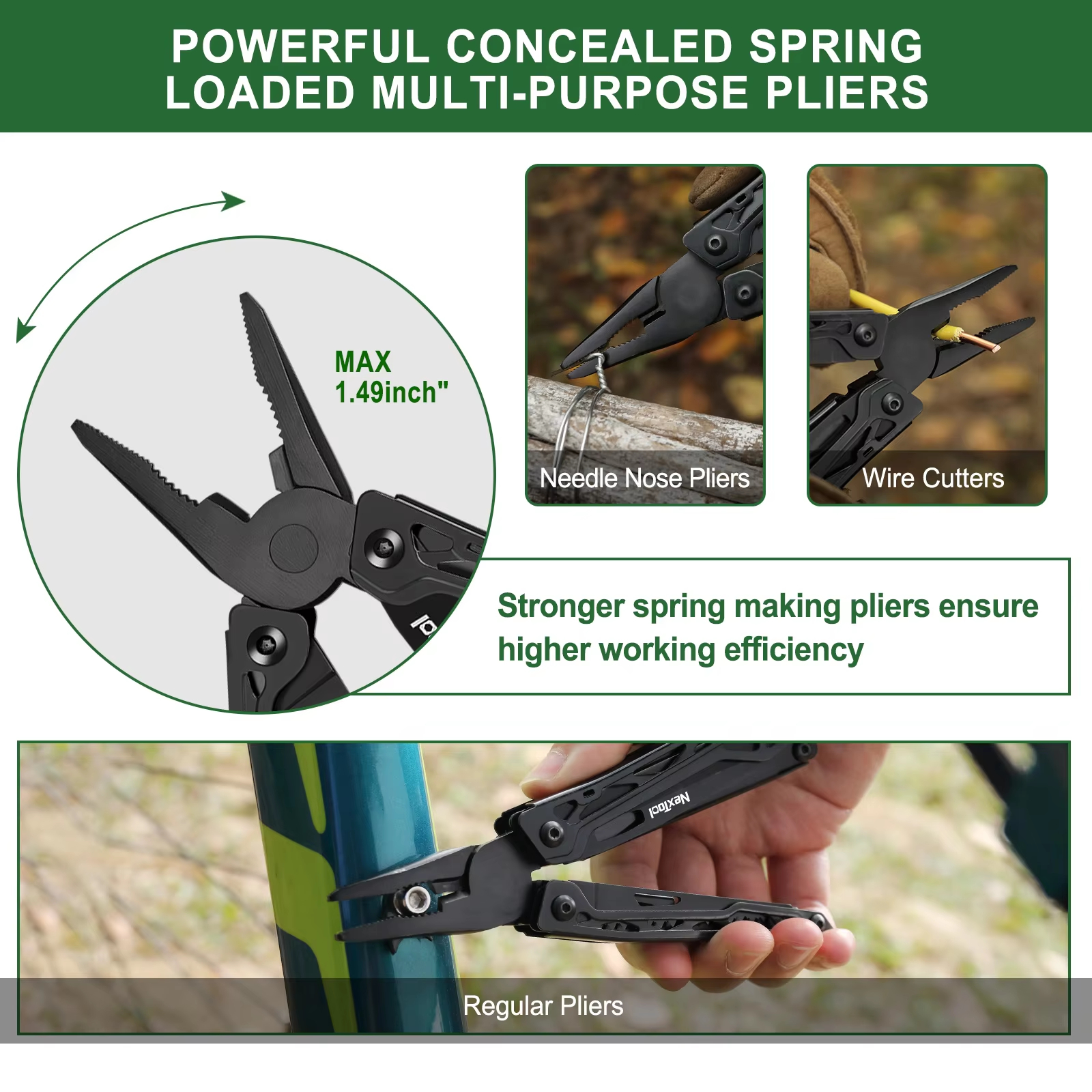 Nextool Black Knight 11 in 1 F - Multi Tool Plier บทวิจารณ์และราคา
