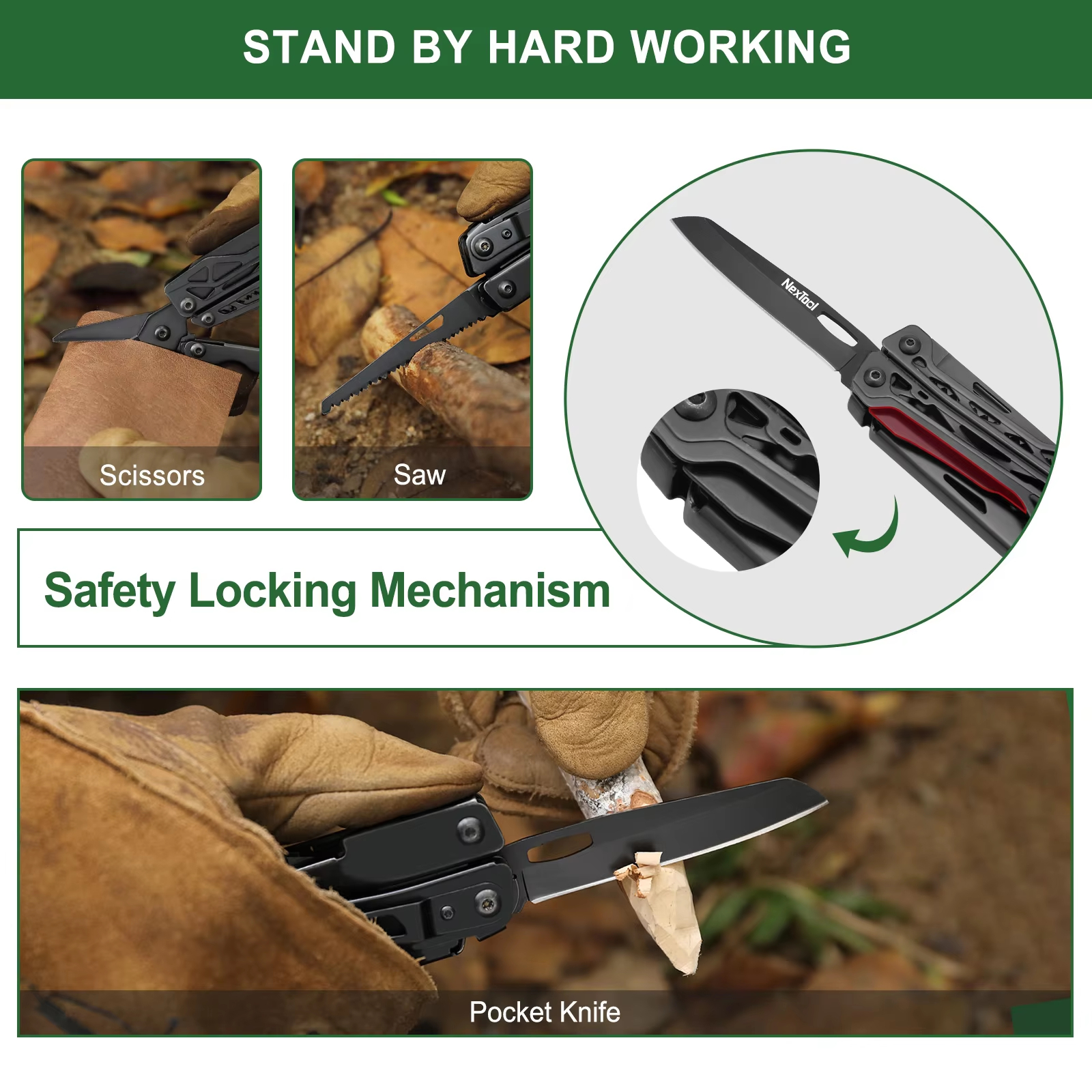 Nextool Black Knight 11 in 1 F - Multi Tool Plier บทวิจารณ์และราคา