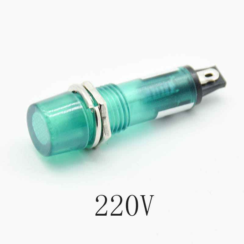 5Pcs 220V 12V 24V DC Mounting  - Signal Panel Orange บทวิจารณ์และราคา