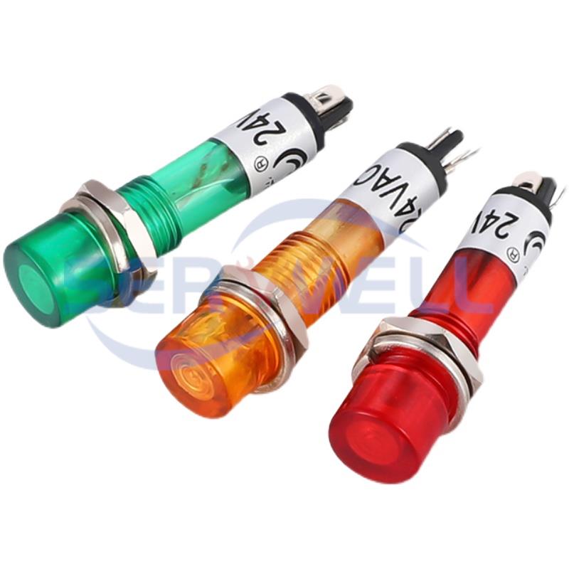 10pcs Panel 7mm Mounting Red G - Signal Panel Orange บทวิจารณ์และราคา