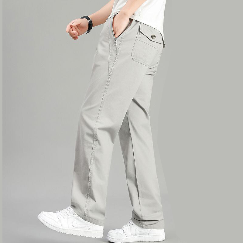 Men's Cotton Cargo Pants Summe - Fishing Kit Compact บทวิจารณ์และราคา