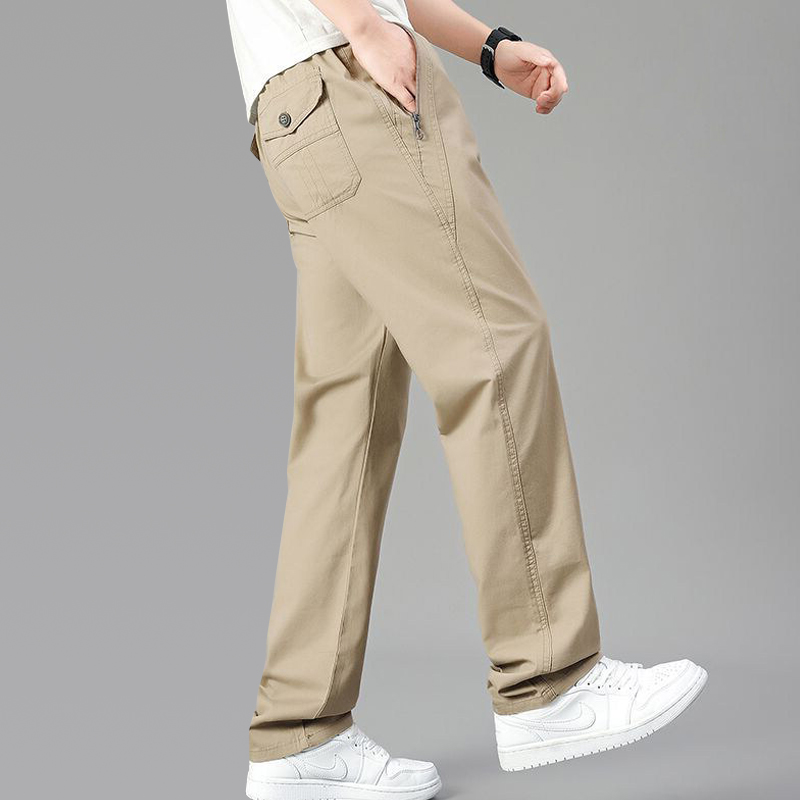 Men's Cotton Cargo Pants Summe - Fishing Kit Compact บทวิจารณ์และราคา