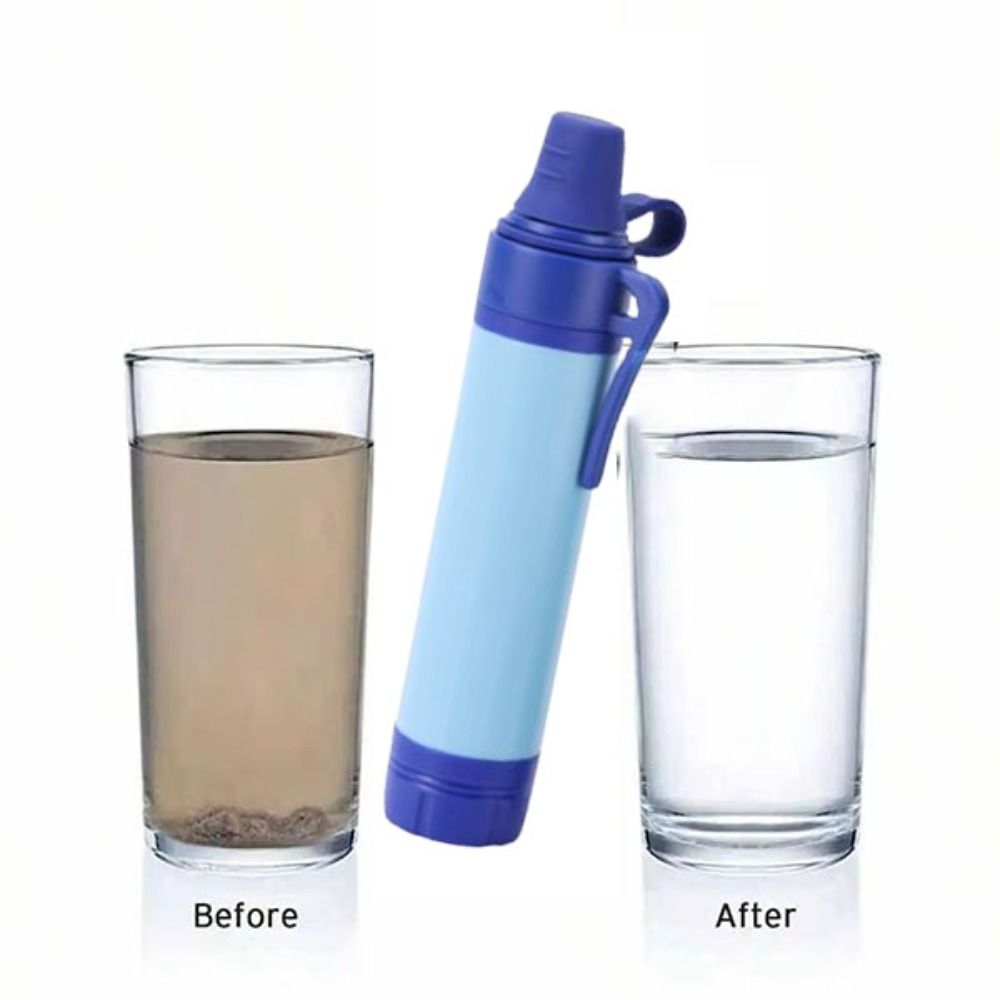 Mini Mini Water Filter Straw P - Water Purification Straw บทวิจารณ์และราคา