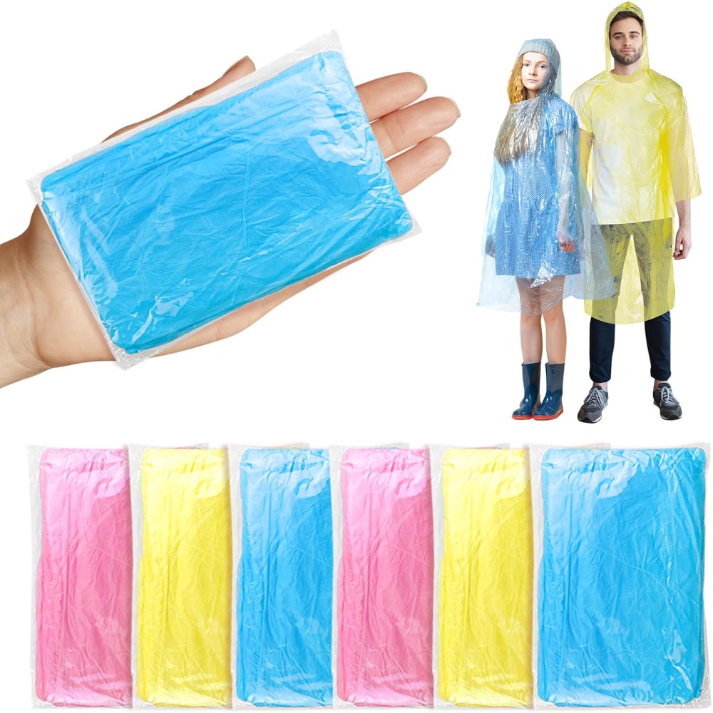 twoworld 30 Pcs Disposable Rai - Emergency Poncho Rain บทวิจารณ์และราคา