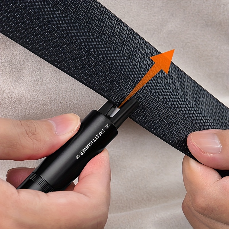 2-in-1 Car Safety Hammer with  - Rescue Rope Throw บทวิจารณ์และราคา