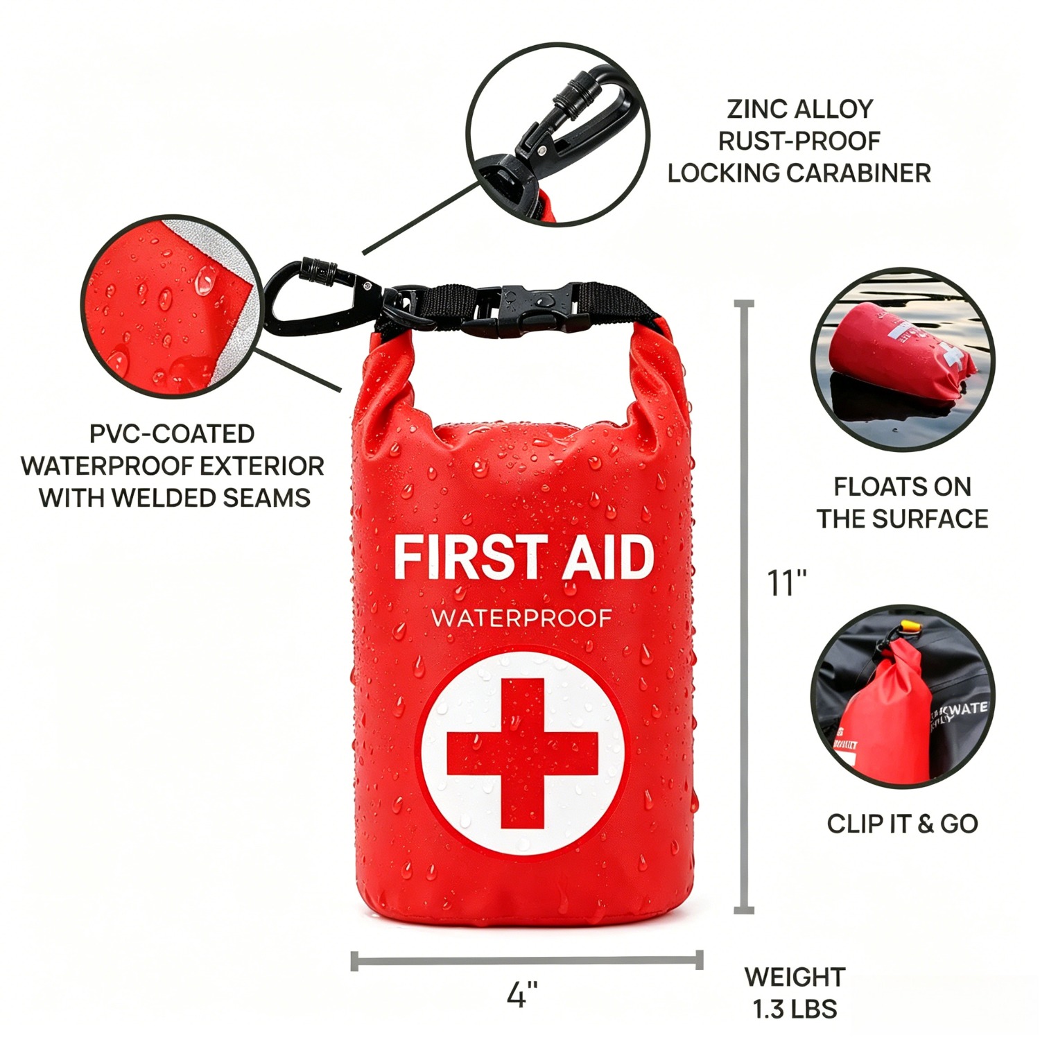 2L Waterproof First Aid Bag Ro - Bivy Bag Emergency บทวิจารณ์และราคา