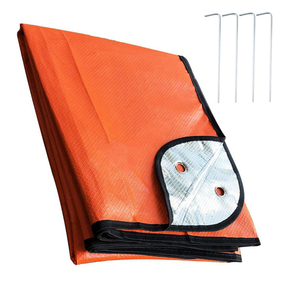 1pc Outdoor Camping Survival B - Survival Blanket Reflective บทวิจารณ์และราคา