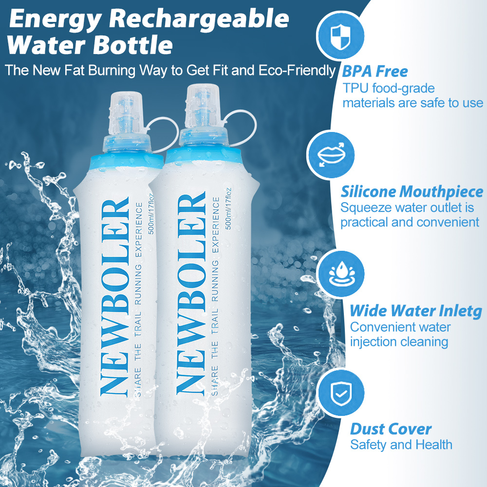 150/250/300/500/750ml Outdoor  - Water Bag Collapsible บทวิจารณ์และราคา