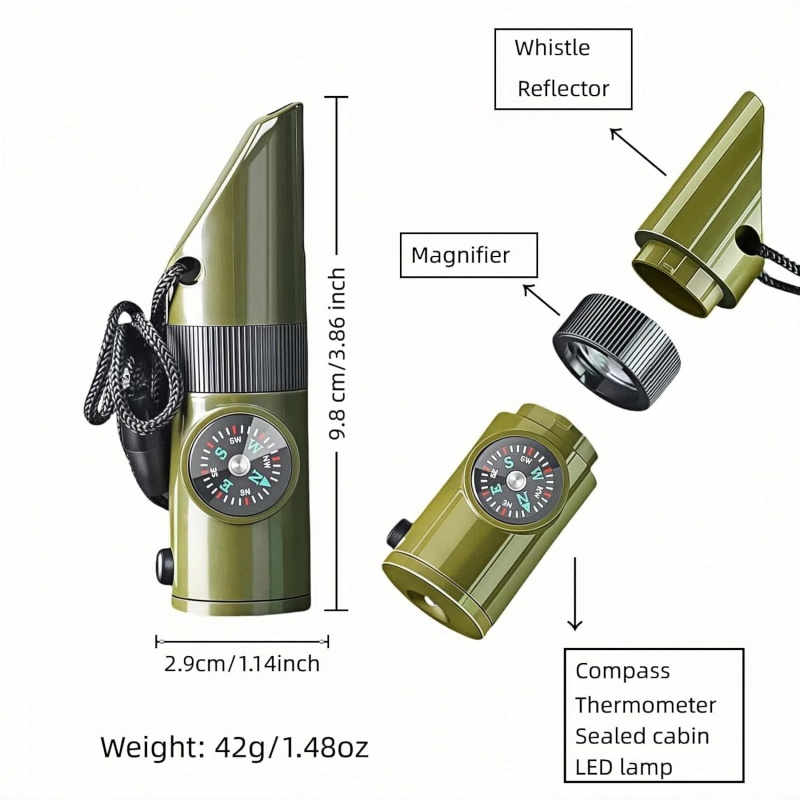 3-in-1 Emergency Whistles with - Emergency Whistle Loud บทวิจารณ์และราคา
