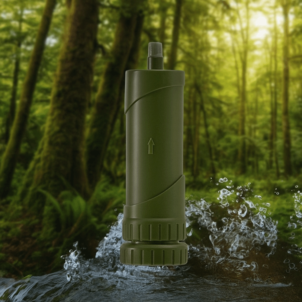 ABS Outdoor Mini Water Filter  - Water Purification Straw บทวิจารณ์และราคา