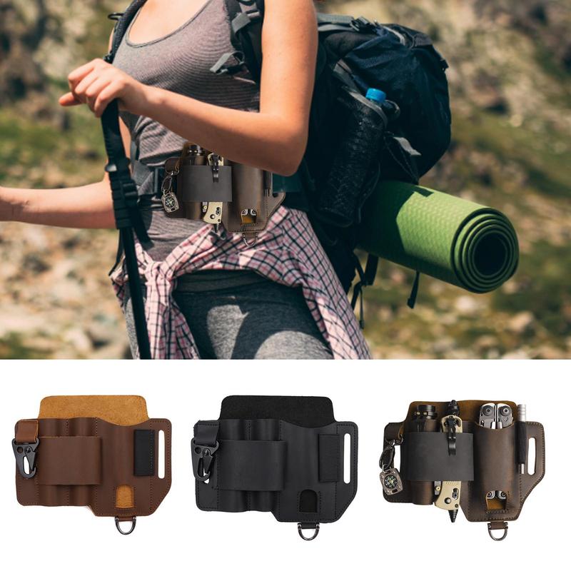 Men Leather EDCs Organizer She - Fire Starting Kit บทวิจารณ์และราคา