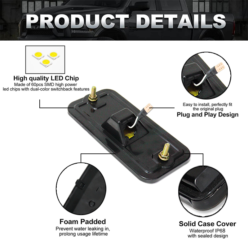 Front Amber / White Rear Red L - Signal Flare Kit บทวิจารณ์และราคา