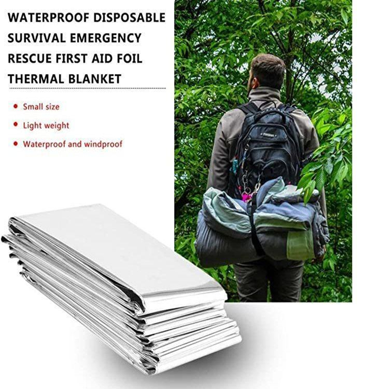 Emergent Blanket Mylar Thermal - Bivy Bag Emergency บทวิจารณ์และราคา