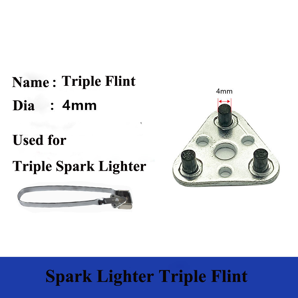 1pc Spark lighter stone Triple - Fire Starting Kit บทวิจารณ์และราคา
