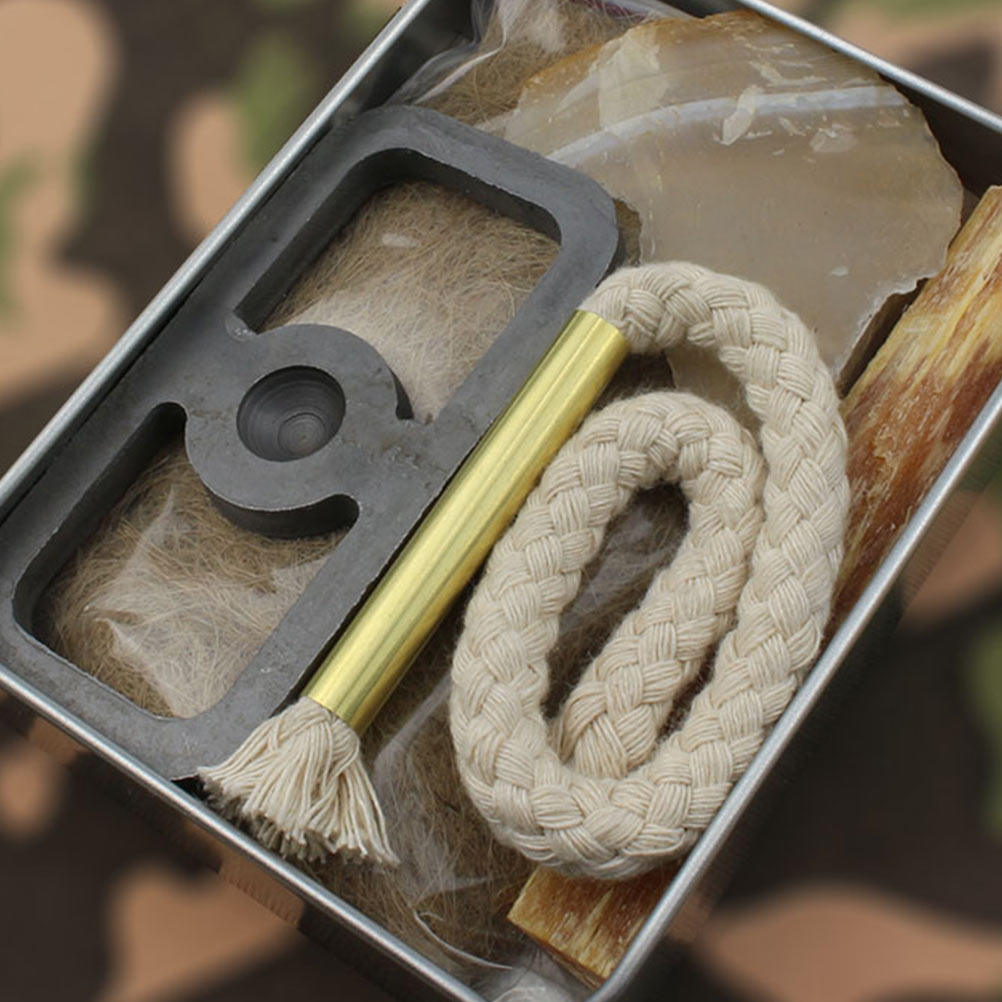 1 Set Fire Starter Rope Campin - Fire Starting Kit บทวิจารณ์และราคา
