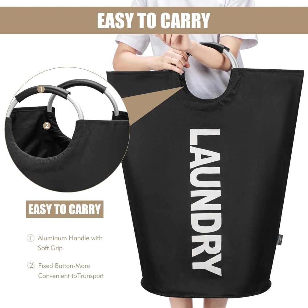 1pc Large Laundry Basket，Colla - Water Bag Collapsible บทวิจารณ์และราคา