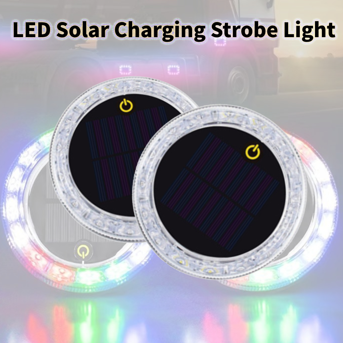 1/2x Car Wireless Strobe Touch - Sos Light Strobe บทวิจารณ์และราคา