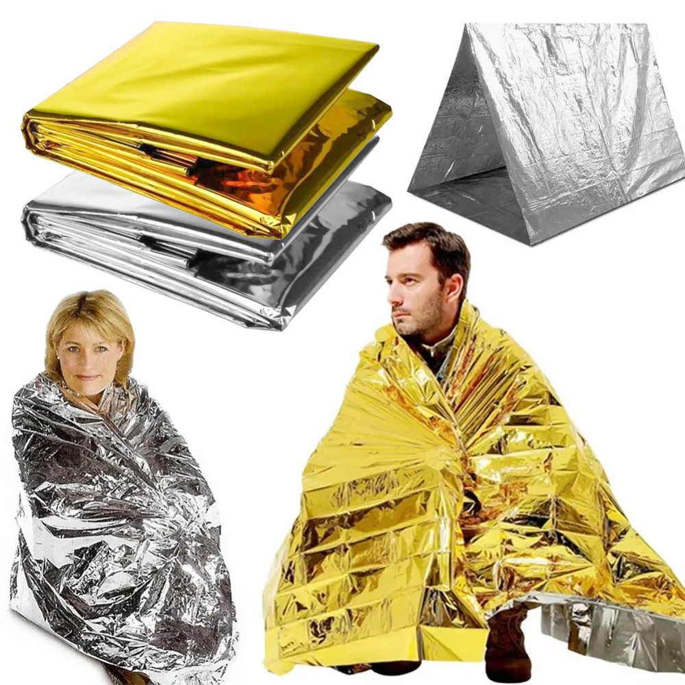 Mylar foil Emergency Survival  - Survival Blanket Reflective บทวิจารณ์และราคา