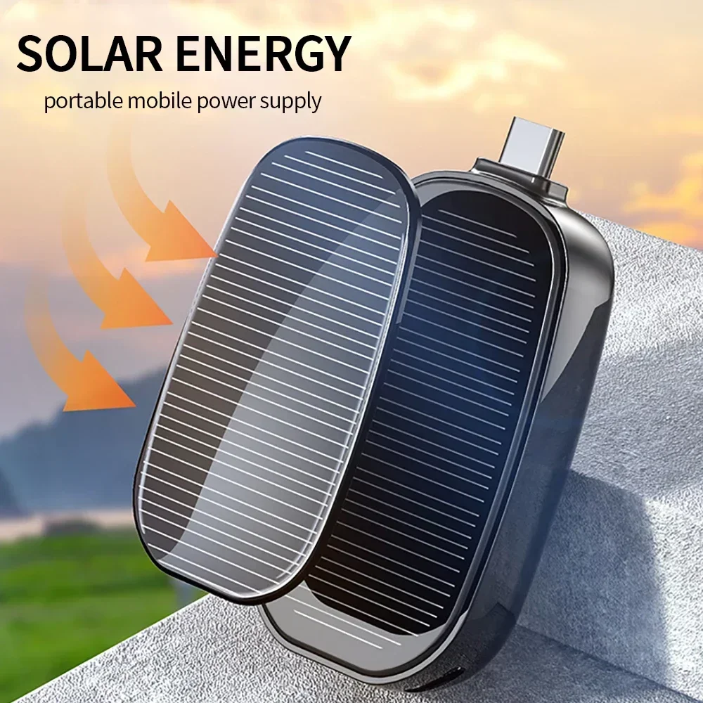 1200mAh Solar Mini Power Bank  - Solar Emergency Charger บทวิจารณ์และราคา