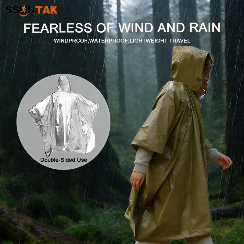 SSUNTAK Emergency Survival Rai - Emergency Poncho Rain บทวิจารณ์และราคา