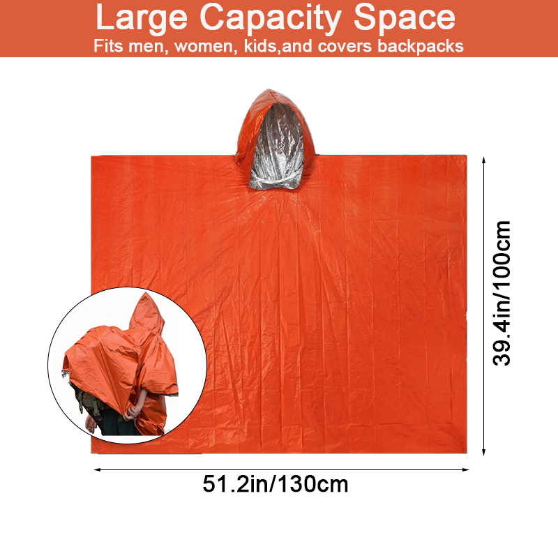 SSUNTAK Emergency Survival Rai - Emergency Poncho Rain บทวิจารณ์และราคา
