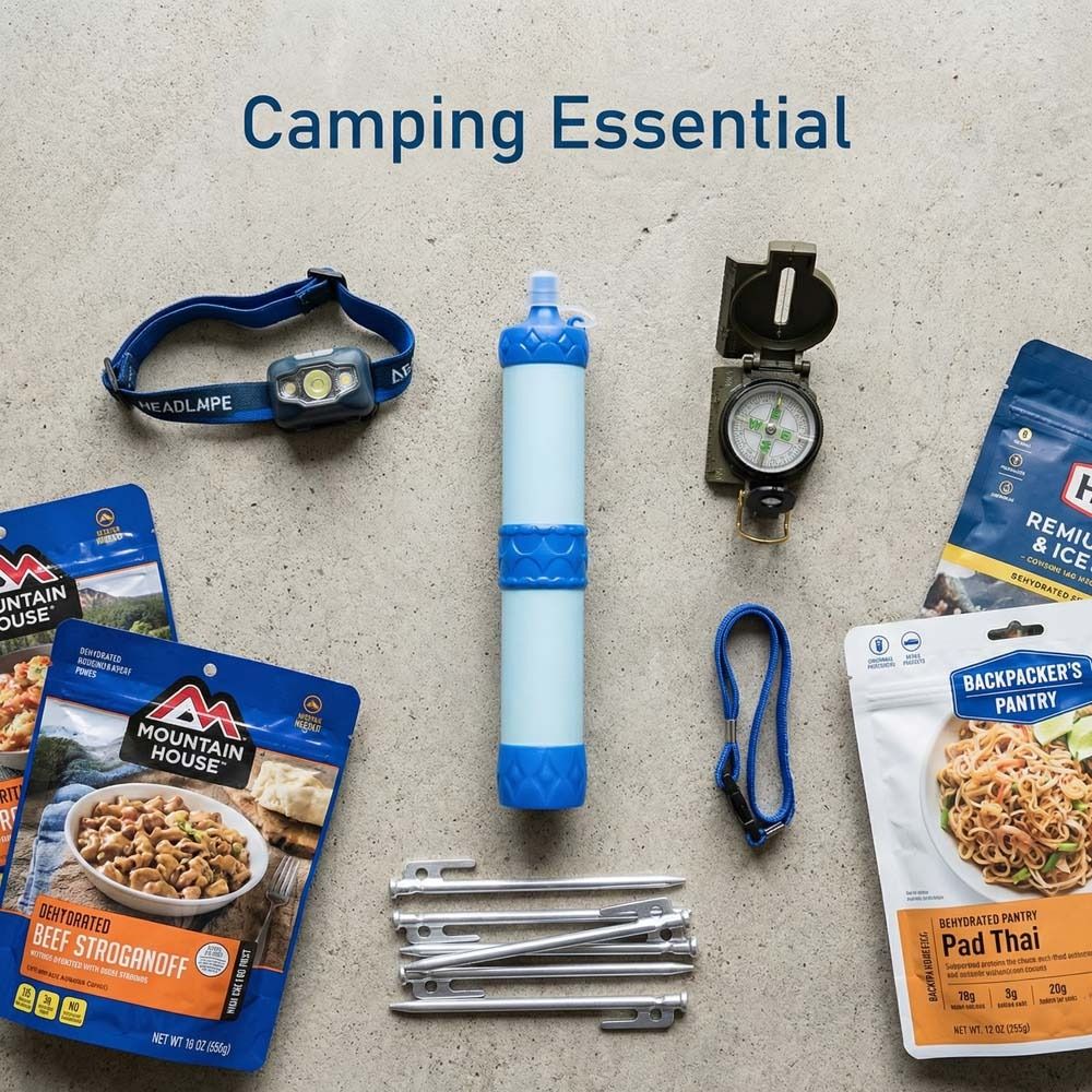 Mini Mini Water Filter Straw S - Water Purification Straw บทวิจารณ์และราคา