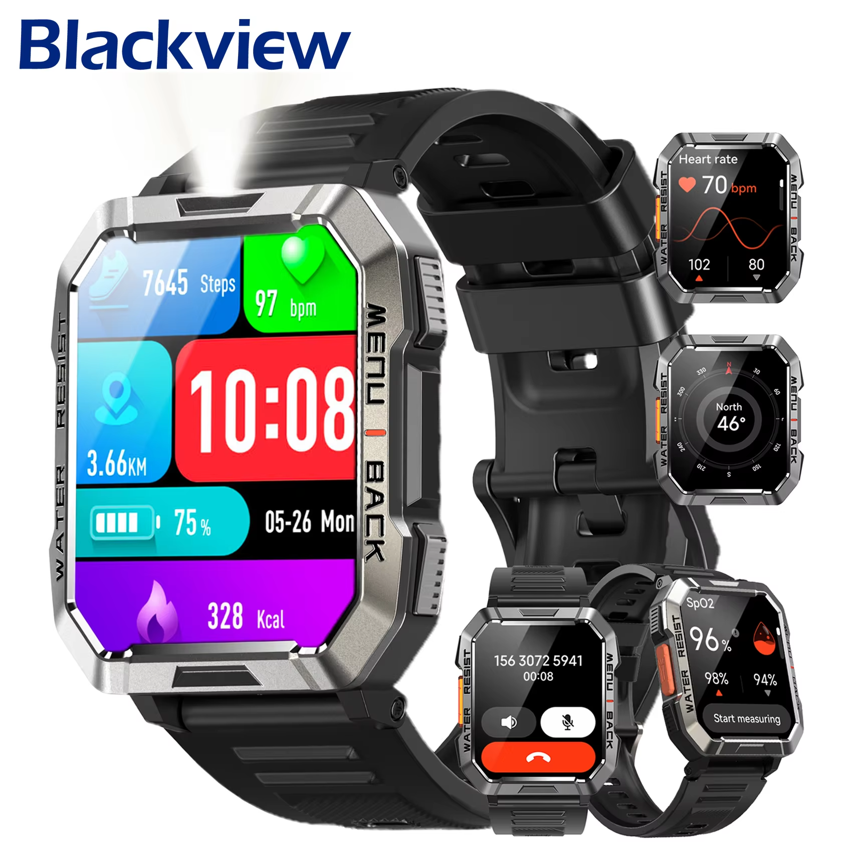 Blackview W60 Waterproof Smart - Compass Lensatic บทวิจารณ์และราคา