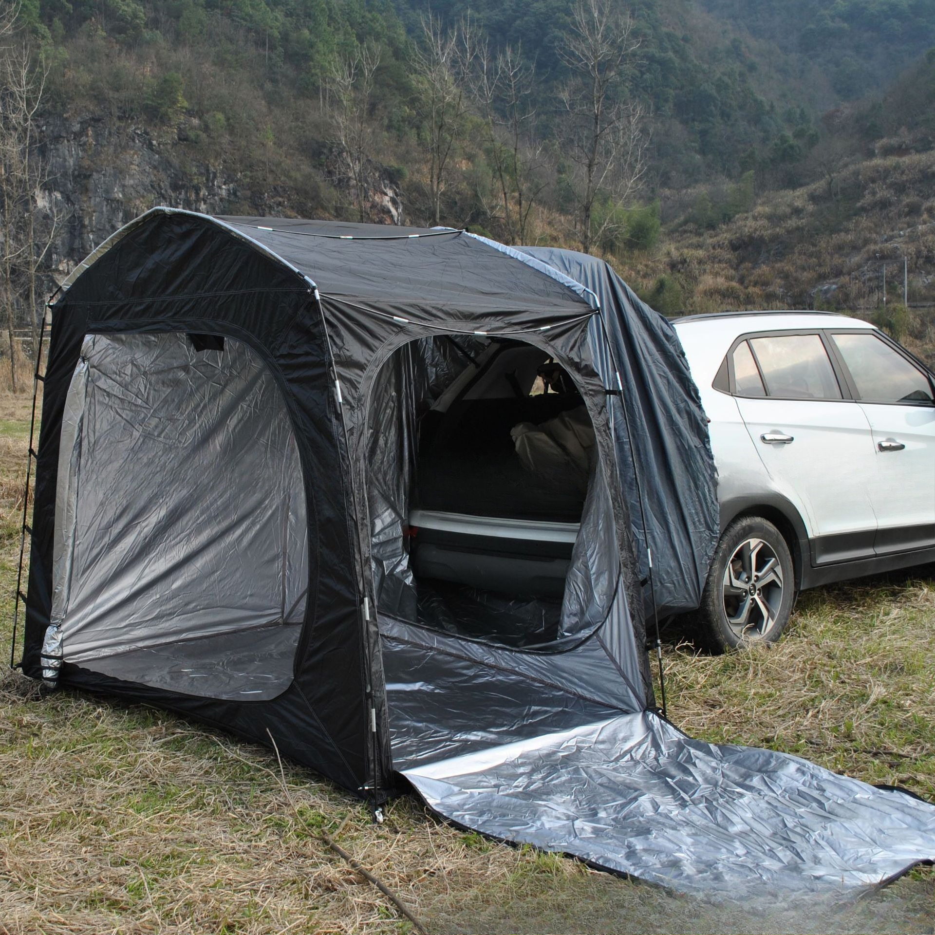 Easy to store full-model rear  - Emergency Mylar Tent บทวิจารณ์และราคา