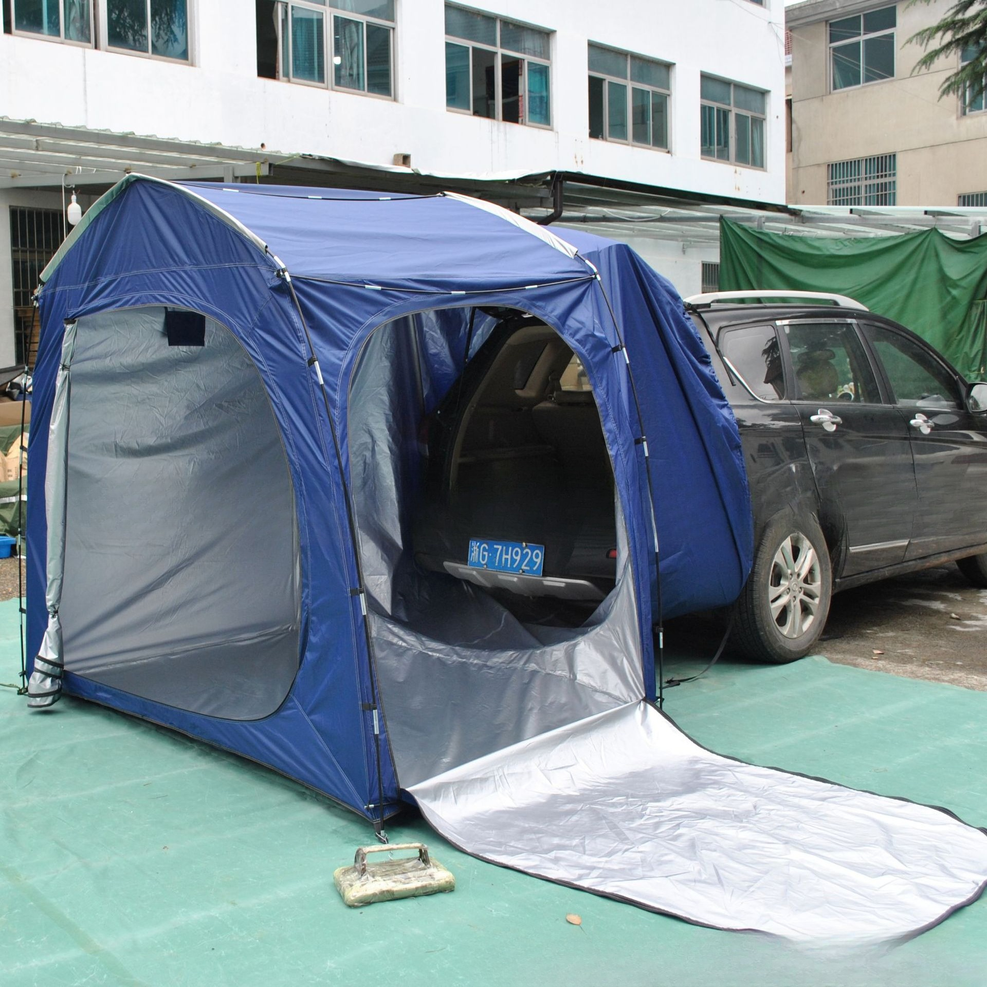 Easy to store full-model rear  - Emergency Mylar Tent บทวิจารณ์และราคา