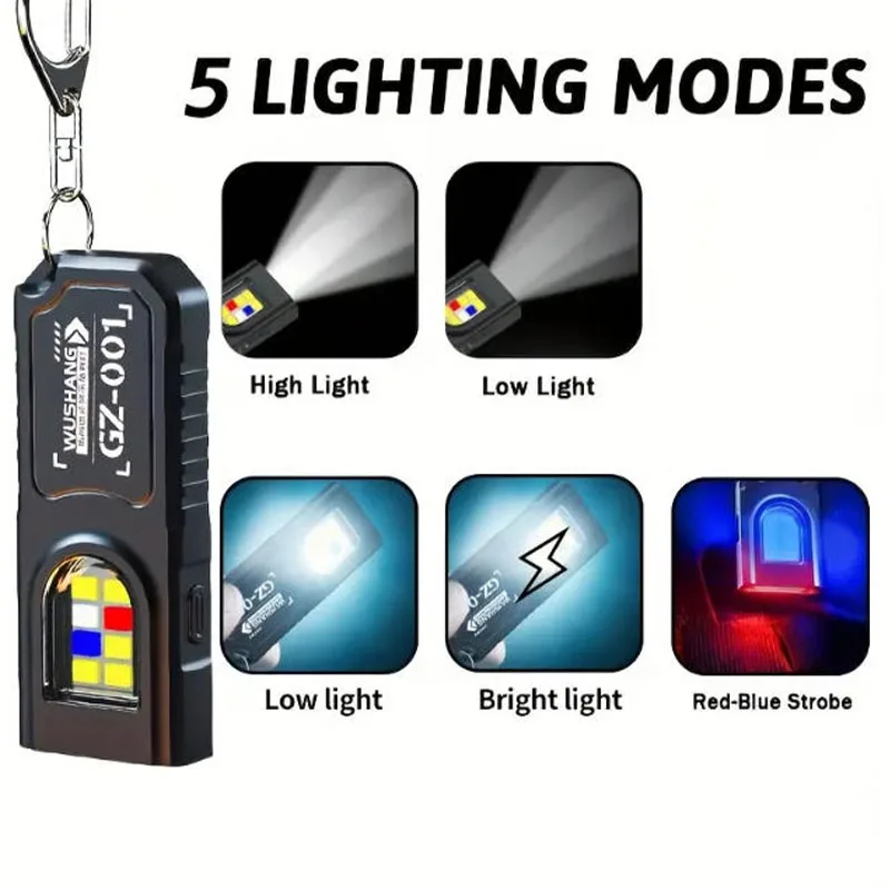 Powerful Mini COB LED Keychain - Fishing Kit Compact บทวิจารณ์และราคา