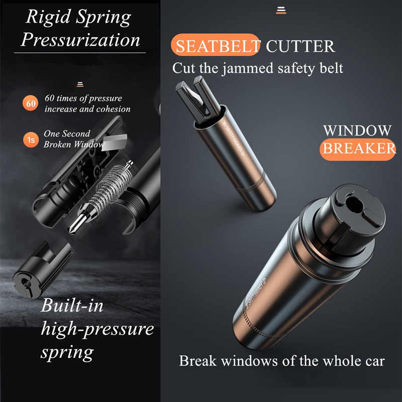 2 In 1 Car Safety Hammer Emerg - Rescue Rope Throw บทวิจารณ์และราคา
