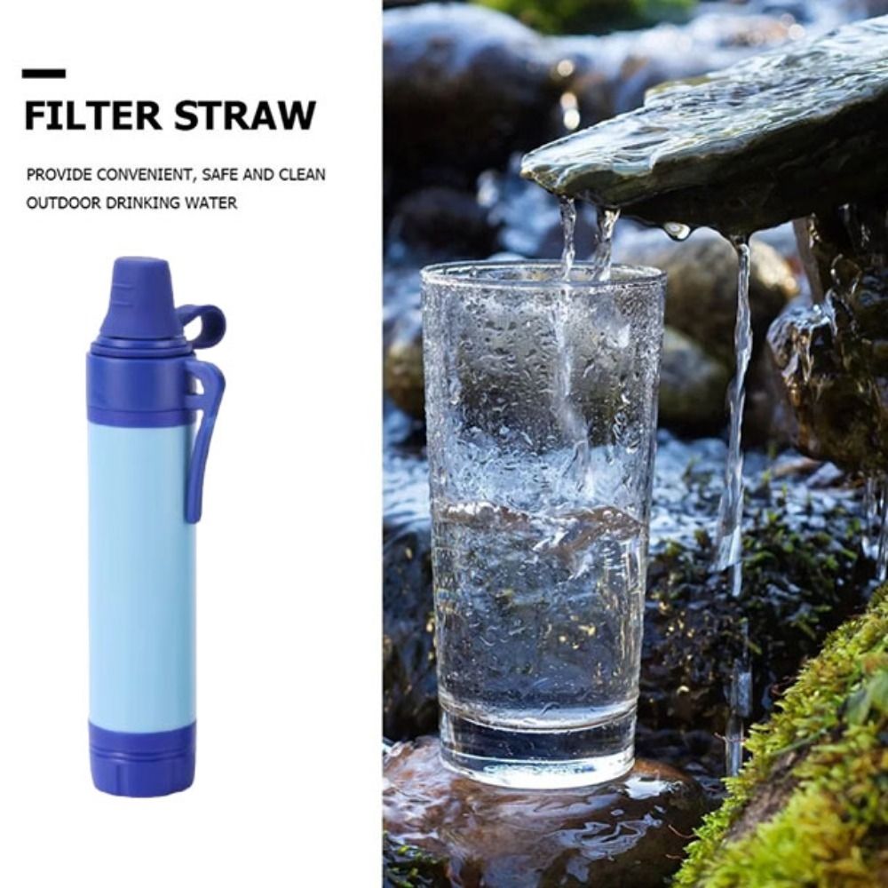 Mini Mini Water Filter Straw P - Water Purification Straw บทวิจารณ์และราคา