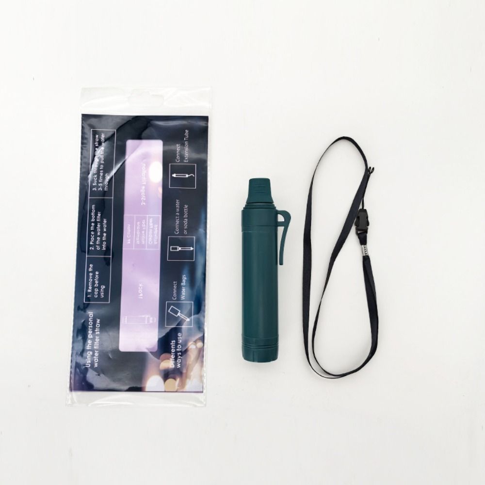Mini Mini Water Filter Straw P - Water Purification Straw บทวิจารณ์และราคา