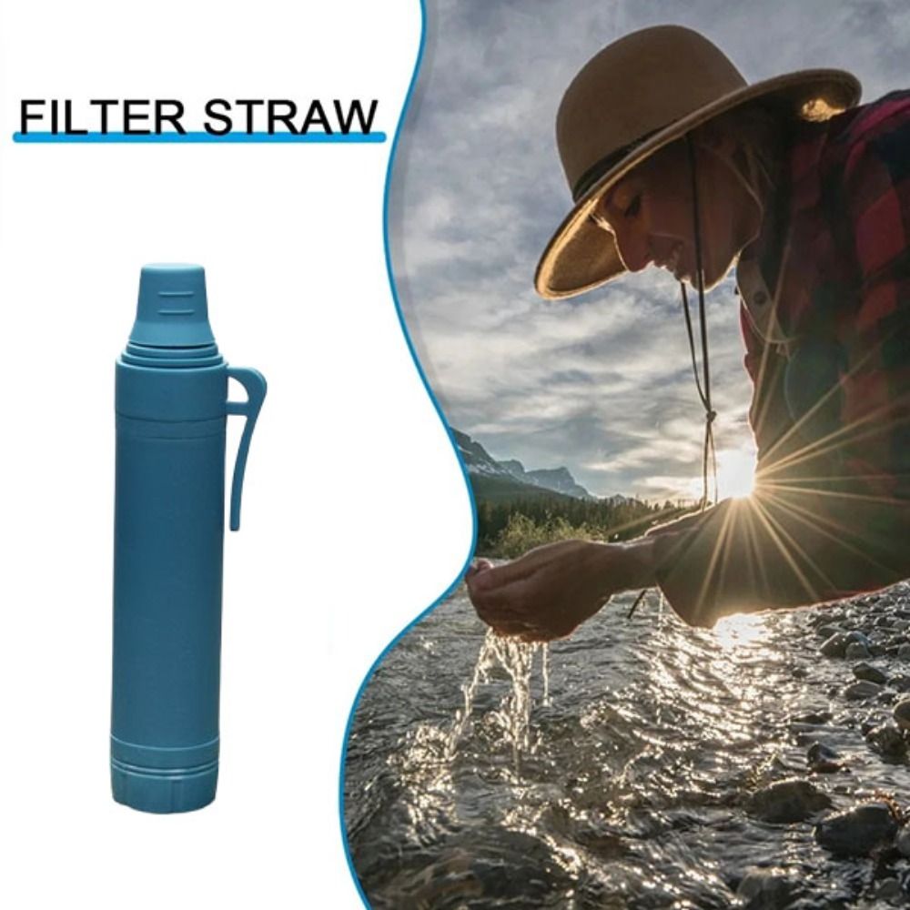 Mini Mini Water Filter Straw P - Water Purification Straw บทวิจารณ์และราคา