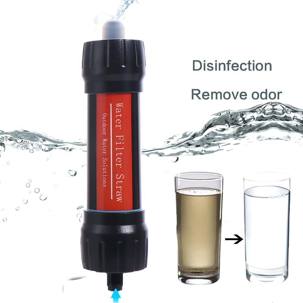 Mini Mini Water Filter Straw P - Water Purification Straw บทวิจารณ์และราคา