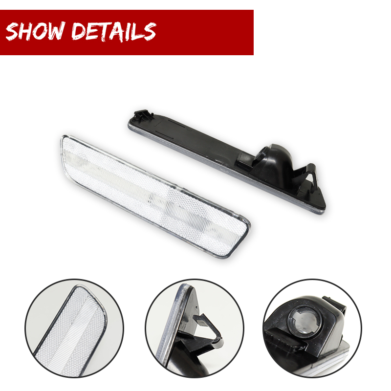 Smoked /Clear Lens Rear Bumper - Signal Flare Kit บทวิจารณ์และราคา