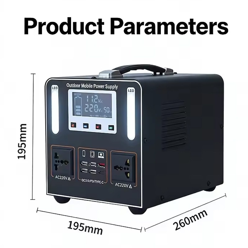 220V LiFePO4 Portable Power St - Solar Emergency Charger บทวิจารณ์และราคา