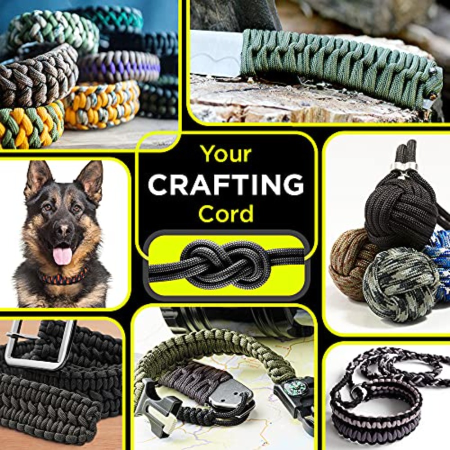 5/32 Paracord Rope 1000 1000ft - Para Cord 1000Ft บทวิจารณ์และราคา