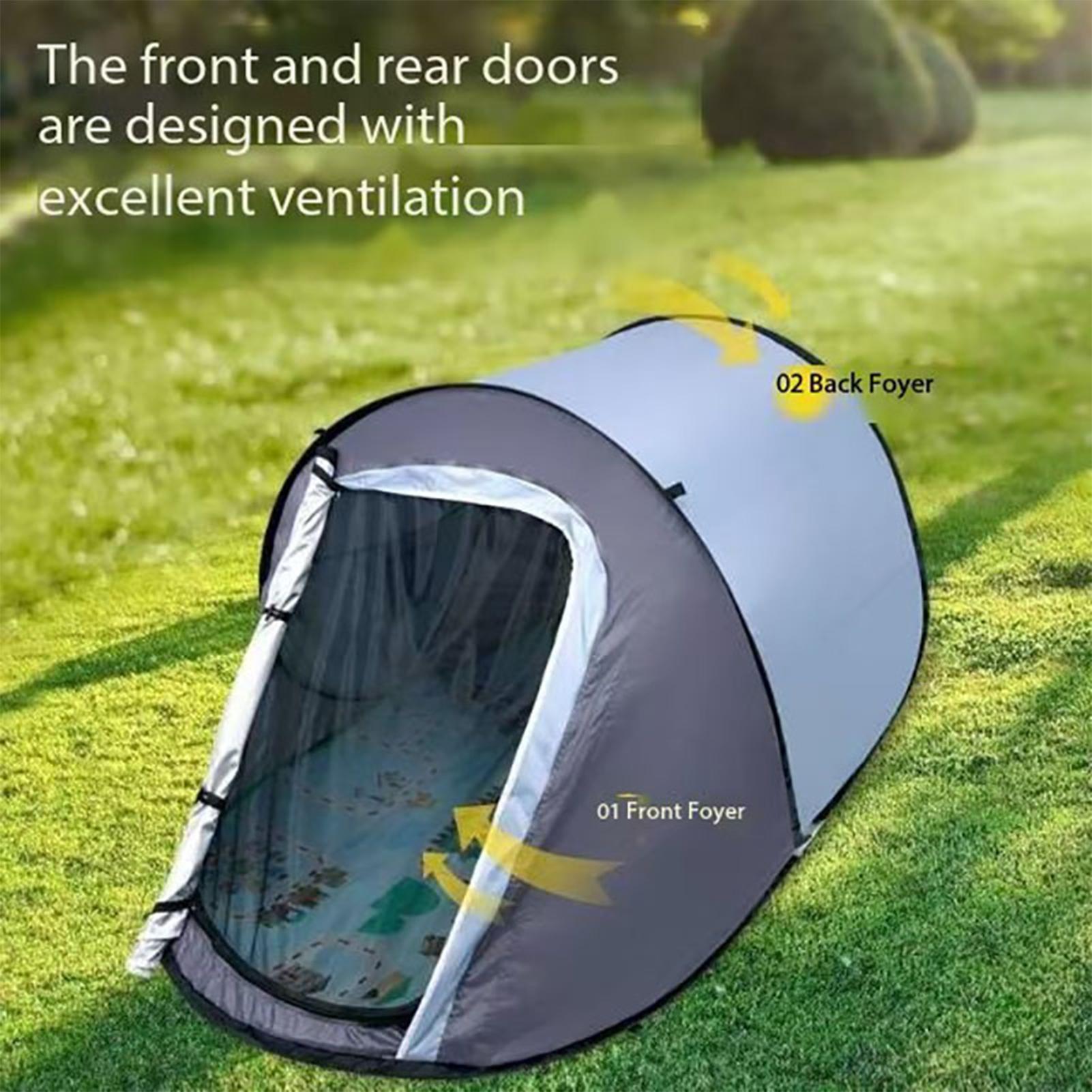 Hand-throw Automatic Open Camp - Emergency Mylar Tent บทวิจารณ์และราคา