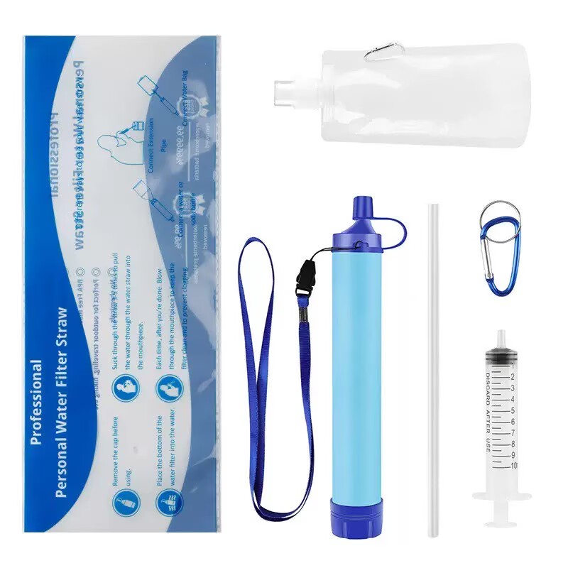 Portable Water Filter Straw, P - Water Purification Straw บทวิจารณ์และราคา