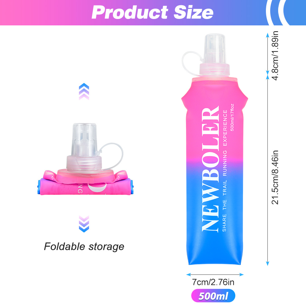NEWBOLER Water Bottle Folding  - Water Bag Collapsible บทวิจารณ์และราคา