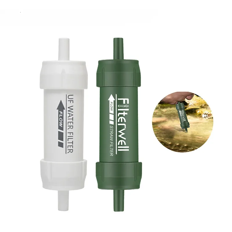 1PC Outdoor Mini Water Filter  - Water Purification Straw บทวิจารณ์และราคา