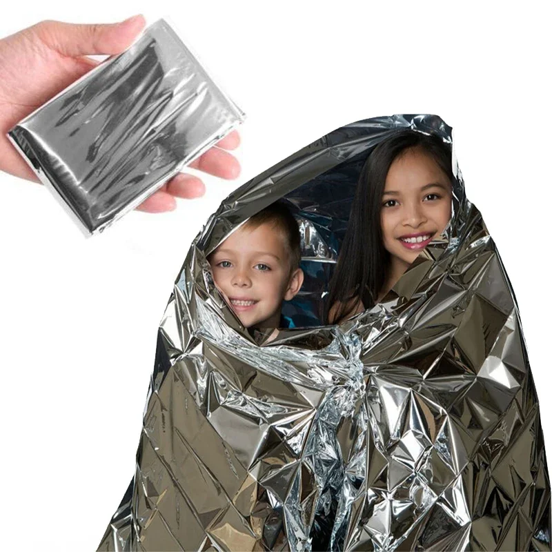 Emergent Blanket Mylar Thermal - Emergency Mylar Tent บทวิจารณ์และราคา