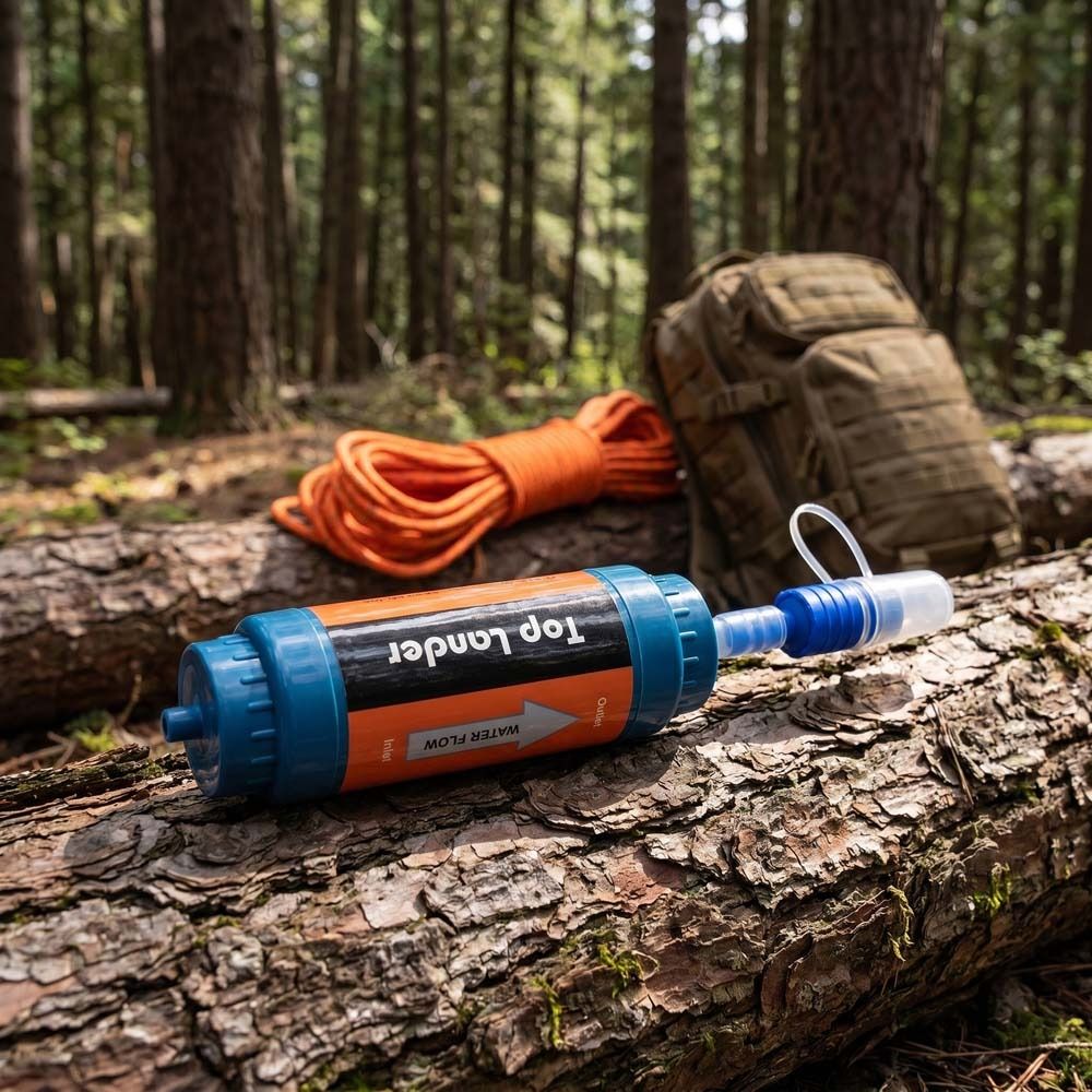 Mini Mini Water Filter Straw S - Water Purification Straw บทวิจารณ์และราคา