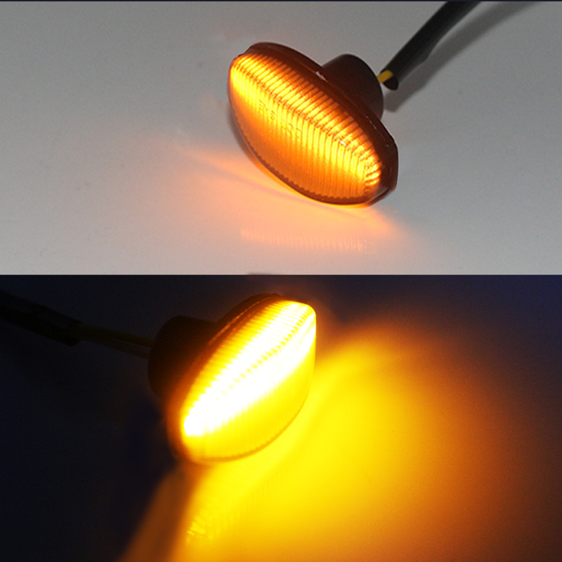 4PCS Smoked Lens Front Amber & - Signal Flare Kit บทวิจารณ์และราคา