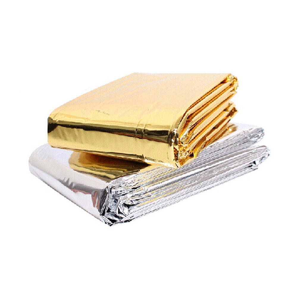 Emergency Blanket Silver Golde - Survival Blanket Reflective บทวิจารณ์และราคา