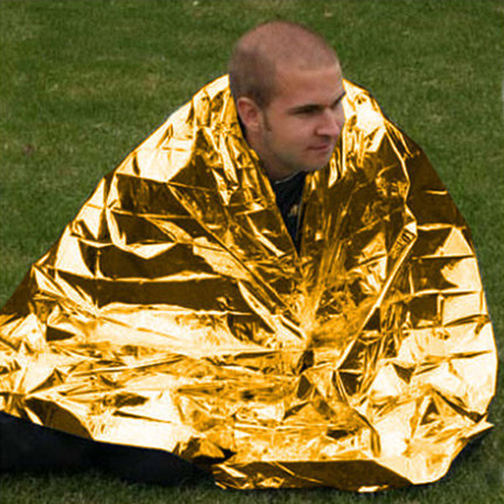 Emergency Blanket Silver Golde - Survival Blanket Reflective บทวิจารณ์และราคา