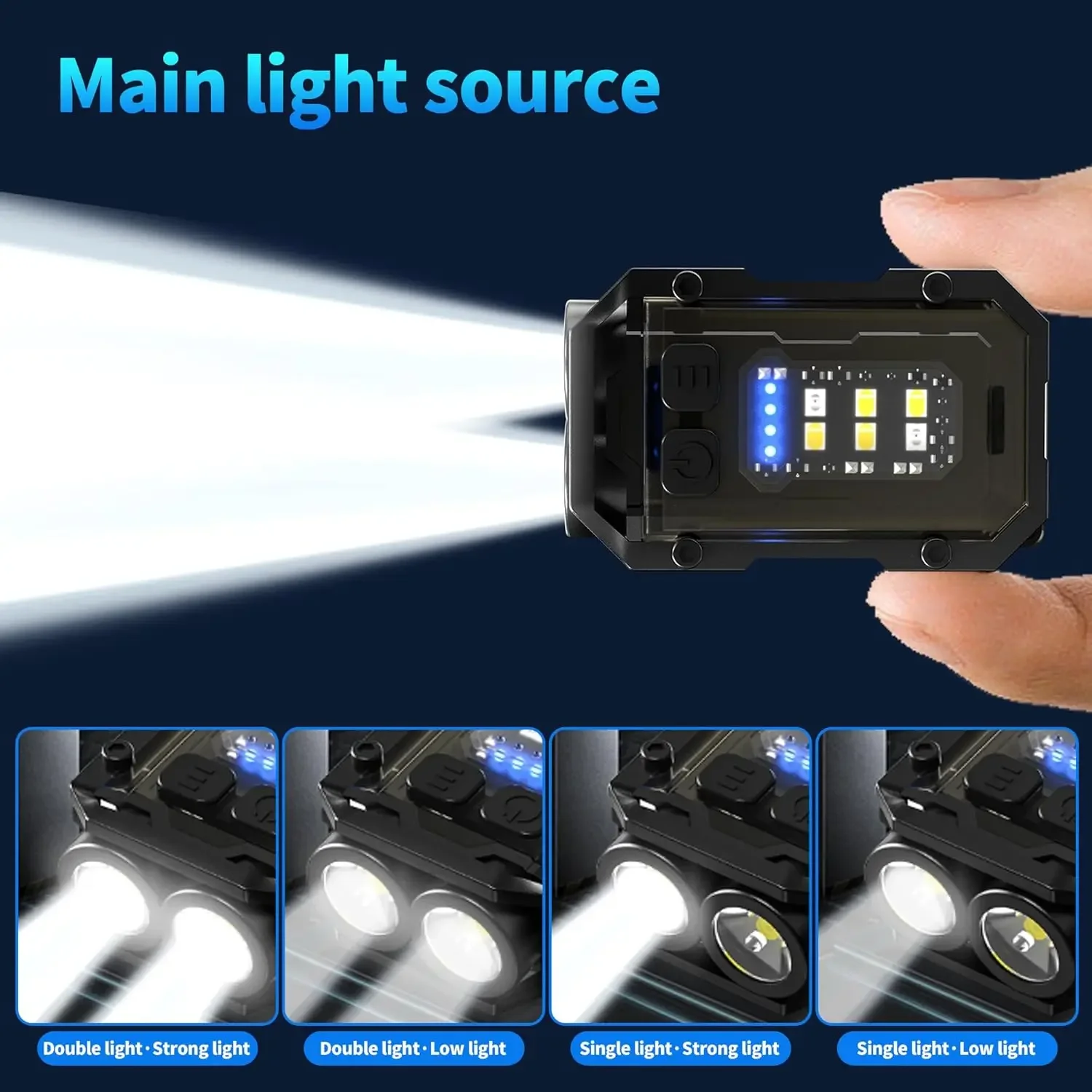 Mini COB Keychain Flashlight,C - Fishing Kit Compact บทวิจารณ์และราคา