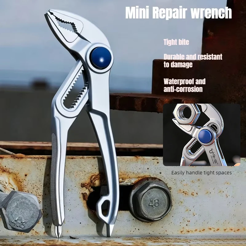 Mini Groove Joint Pliers Push  - Multi Tool Plier บทวิจารณ์และราคา