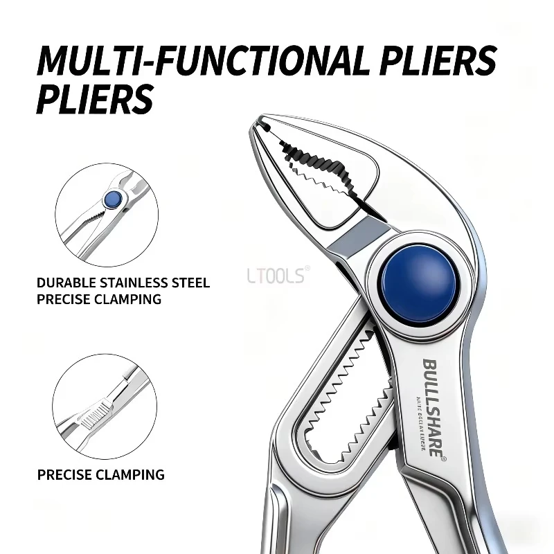 Mini Groove Joint Pliers Push  - Multi Tool Plier บทวิจารณ์และราคา